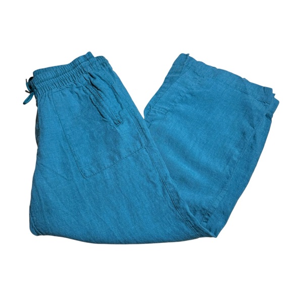 Athleta Retreat Linen Wide Leg Pant - Picture 11 of 12